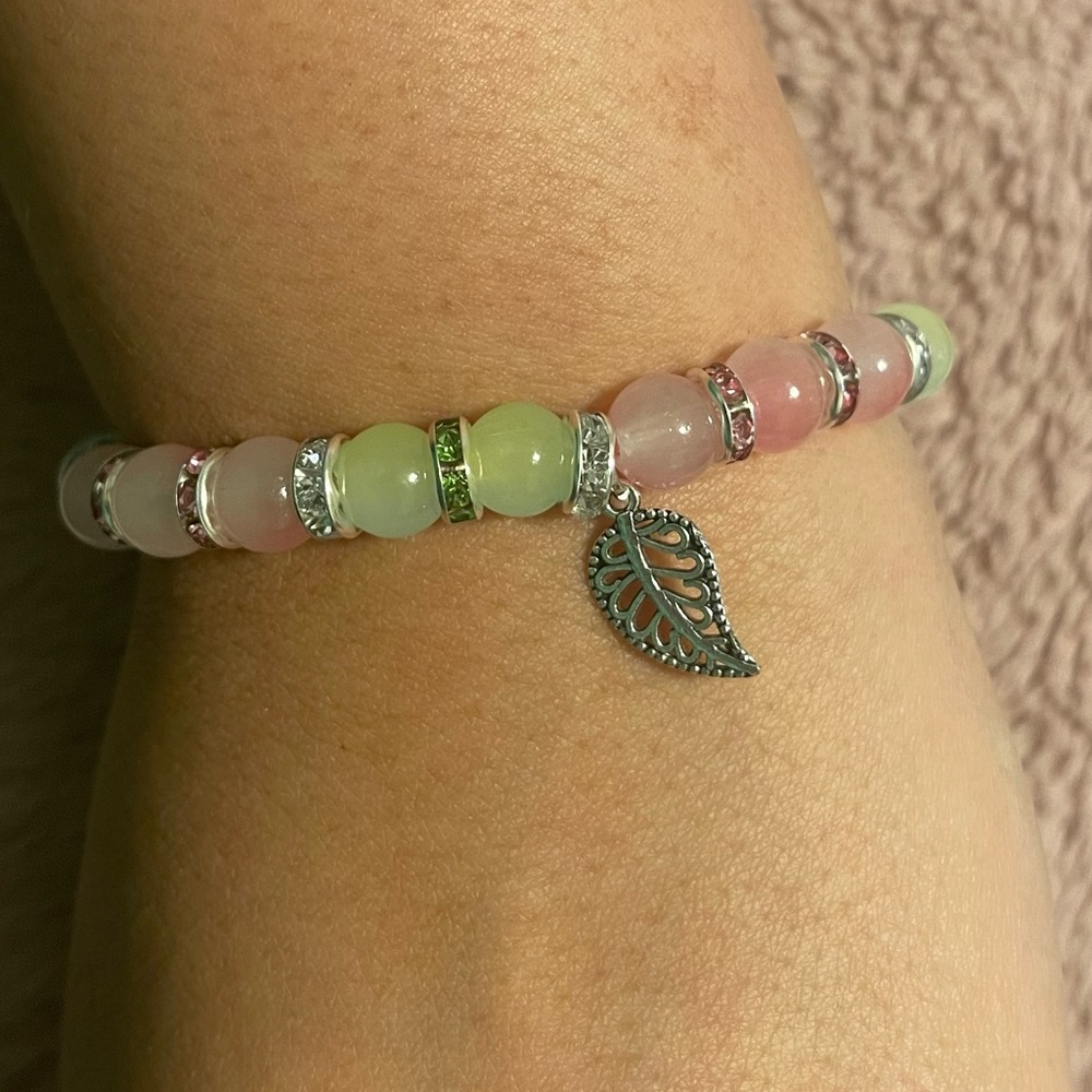 Beautiful unique bracelet with sparkles